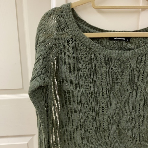 cropped lightweight sweater - Picture 3 of 6